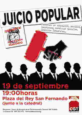 Cartel CGT Burgos juicio popular 2013.jpg
