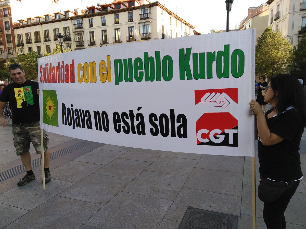 Imagen de Por una respuesta global contra el fascismo y el silencio internacional hacia el pueblo kurdo