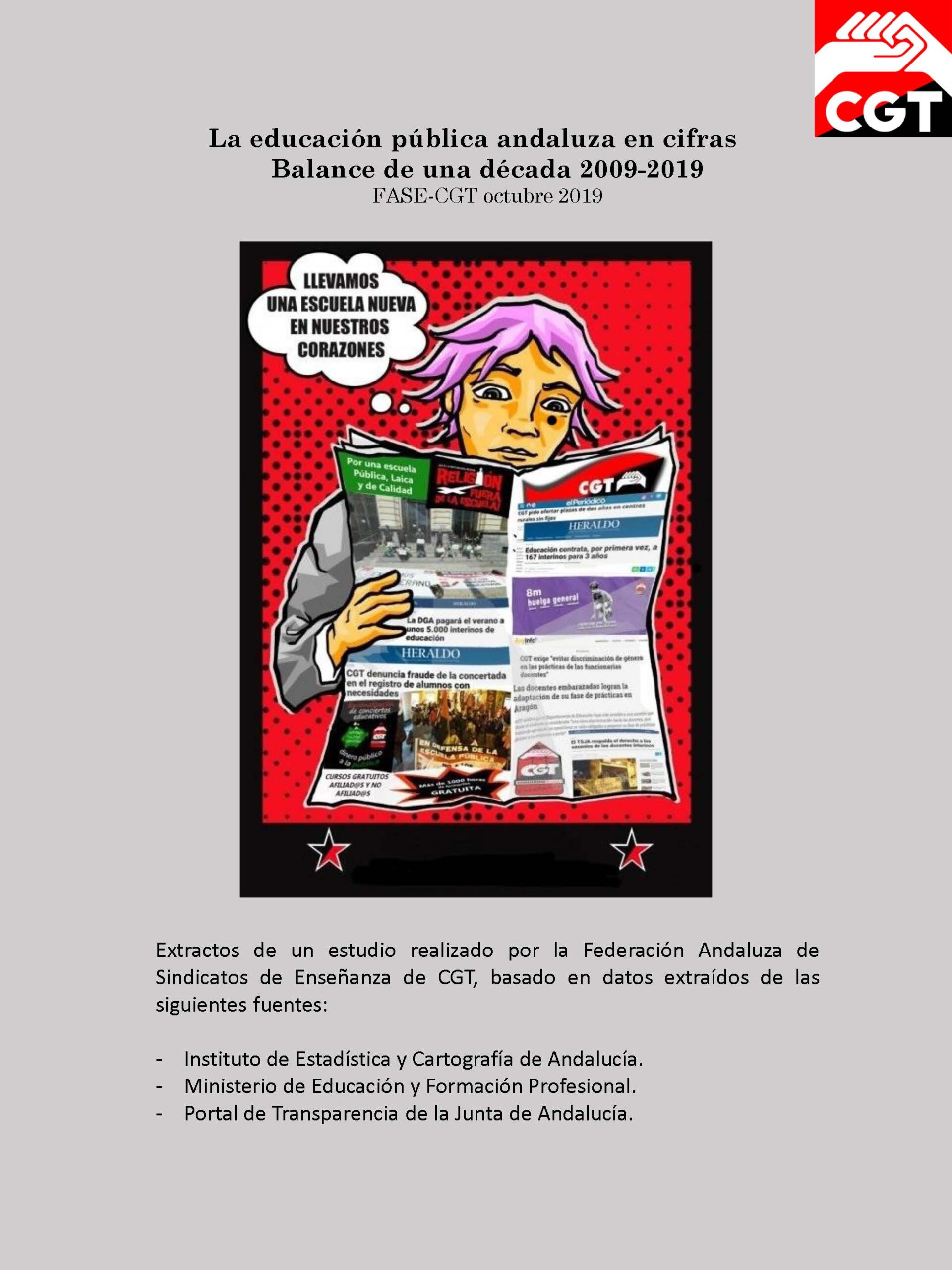Imagen de Las enseñanzas religiosas, segregadoras y elitistas ganan terreno en Andalucía frente a una educación pública integradora que acoge a la diversidad