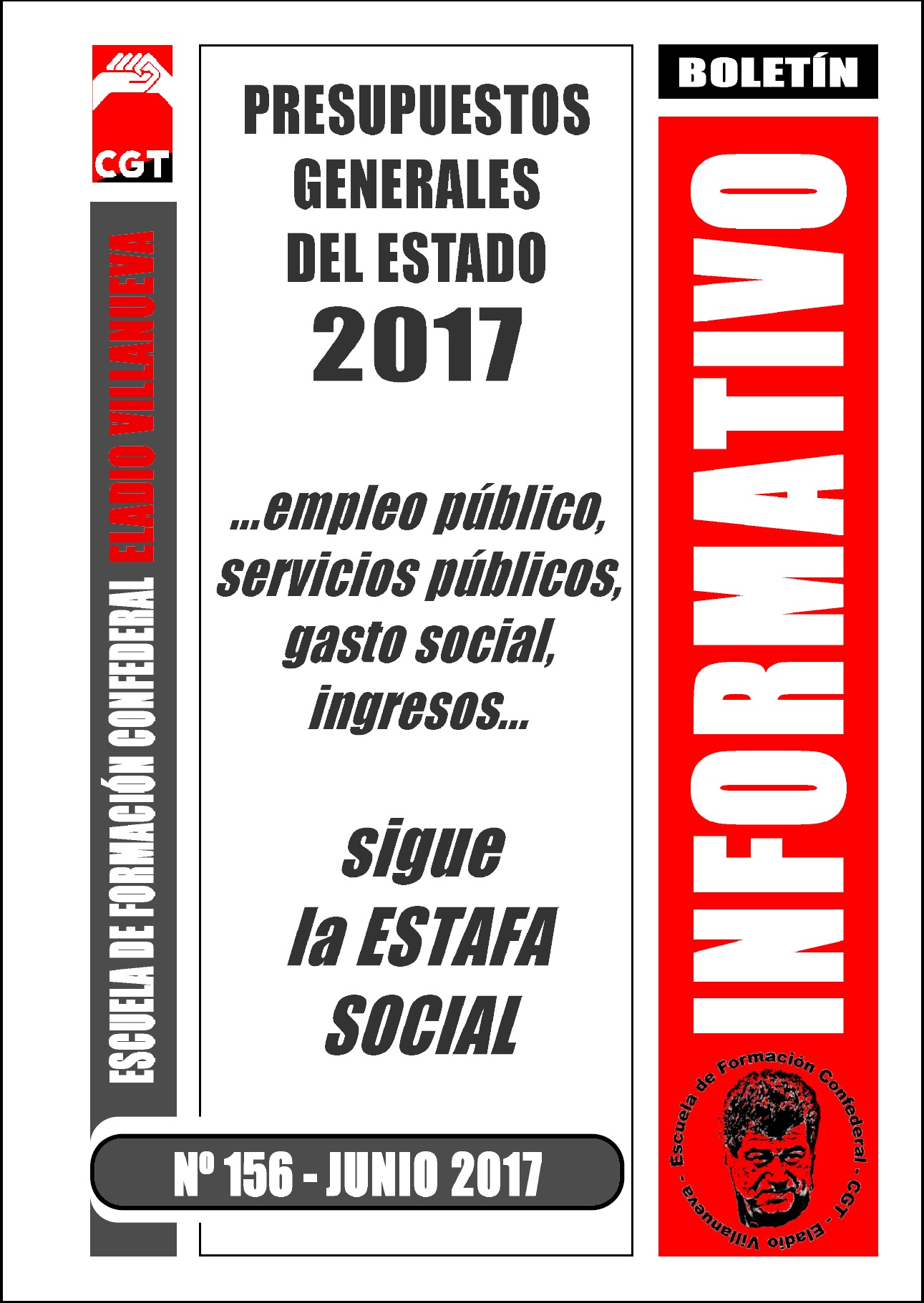 Imagen de Boletín 156: Presupuestos Generales del Estado 2017