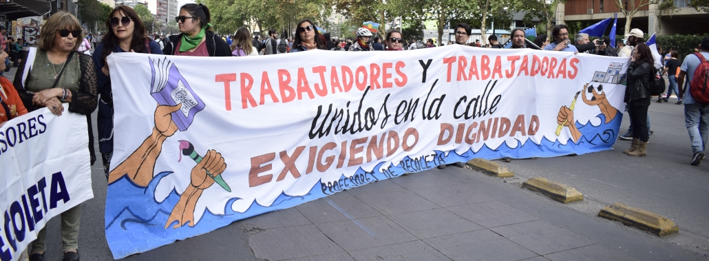 Imagen de Chile: Huelga general el 12 de noviembre