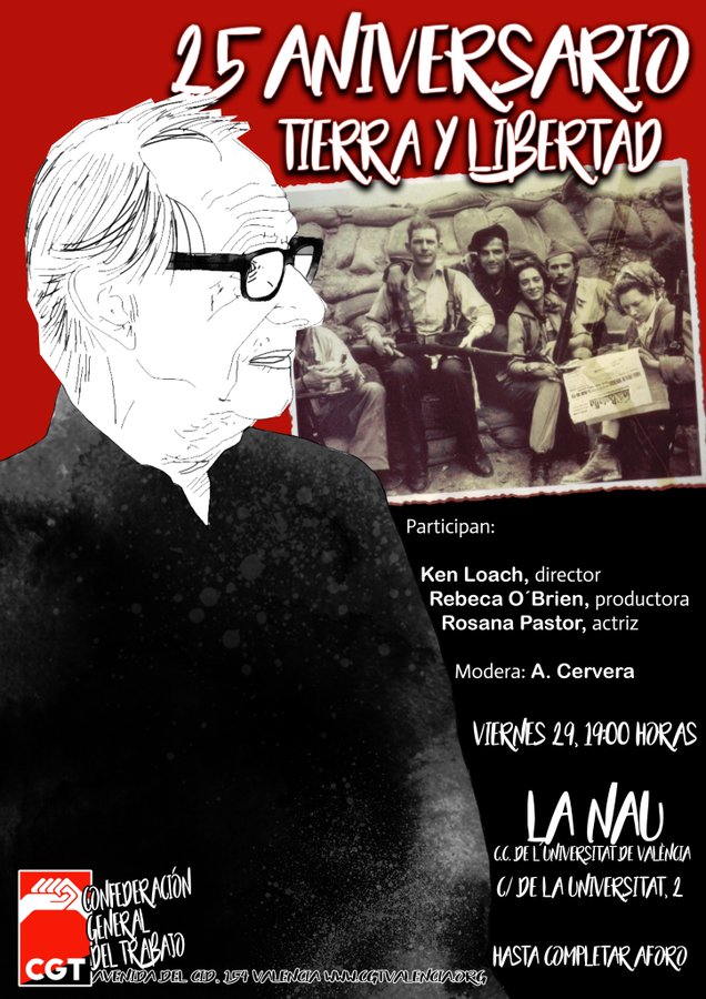 Imagen de CGT conmemora el 25º aniversario de ‘Tierra y Libertad’ en Valencia