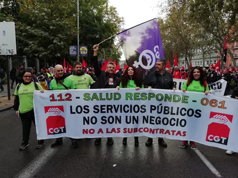 Imagen de CGT convoca huelga durante el periodo navideño en Salud Responde en Jaén