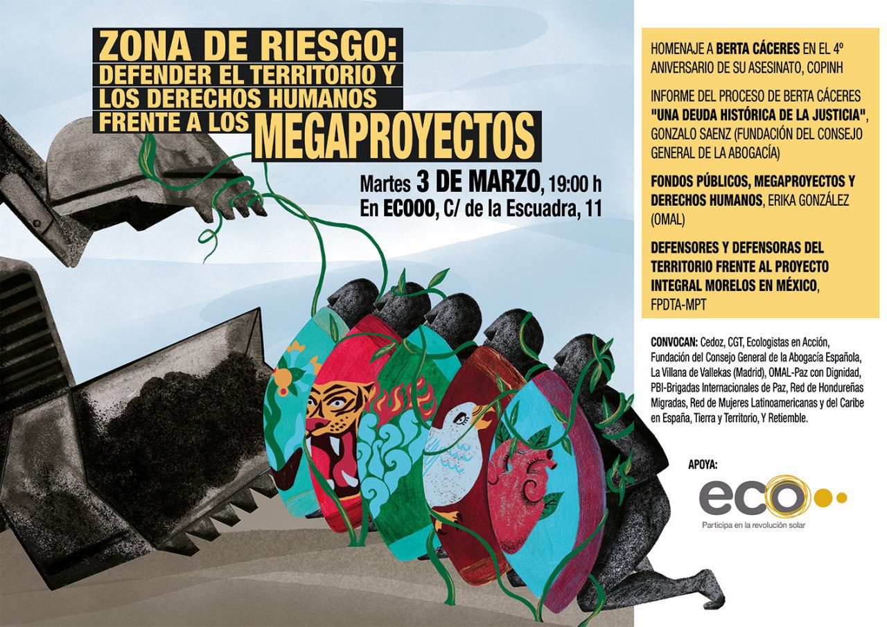 Imagen de Zona de riesgo: Defender el territorio y los derechos humanos frente a los megaproyectos.