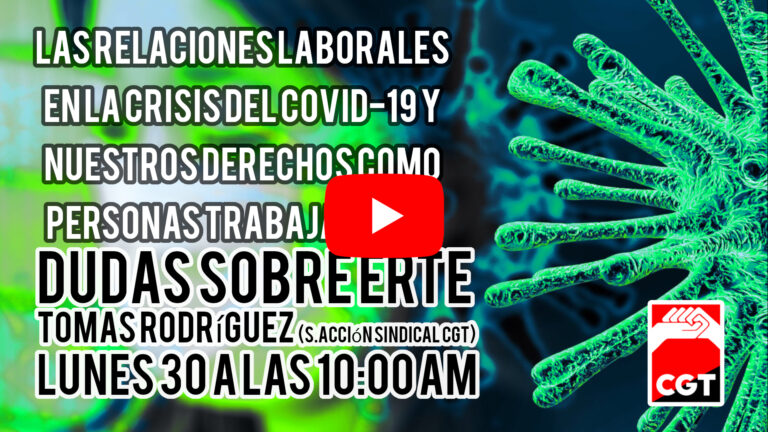 Lunes 30 10:00 AM – Covid-19 ERTE