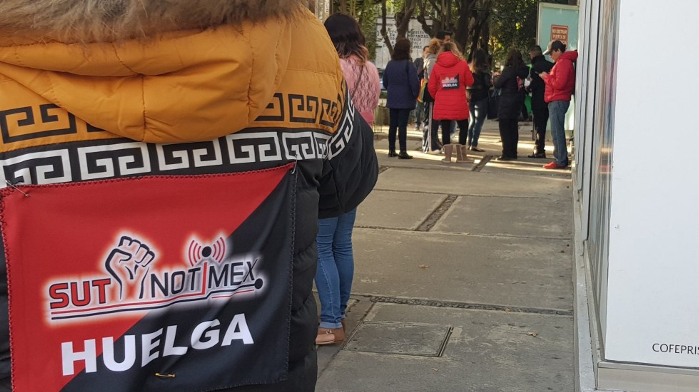Imagen de México: Huelga en SutNotimex