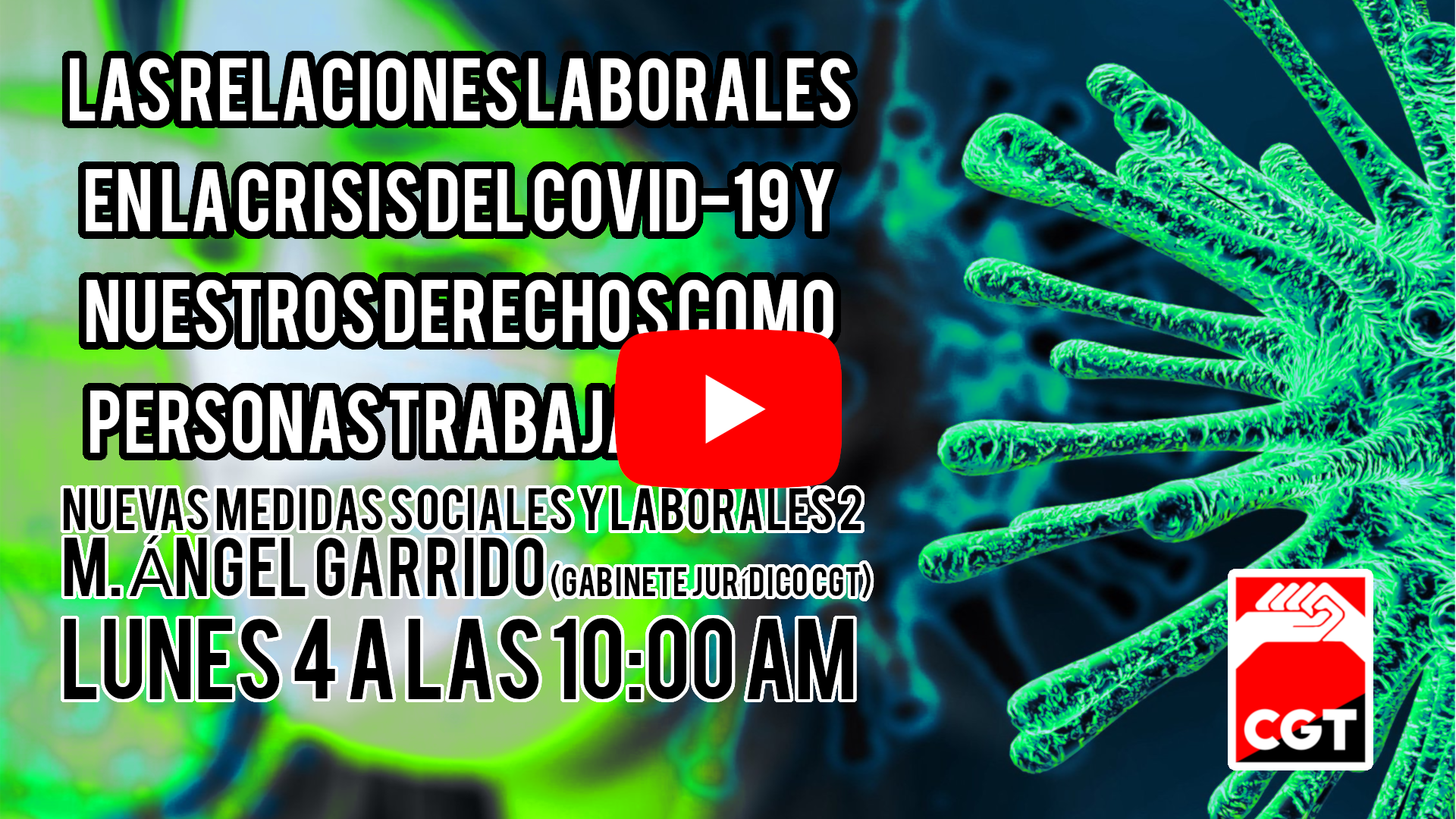 Imagen de Directo: Lunes 4 de mayo: Covid-19 Nuevas medidas sociales y laborales 2