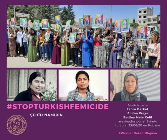 Imagen de CGT condena y rechaza los asesinatos de las compañeras en lucha por parte de Turquía y señala el silencio cómplice de la Comunidad Internacional