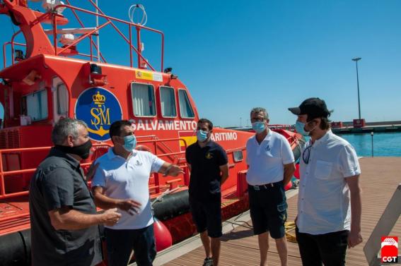 Imagen de CGT explica una vez más al Gobierno español la urgente necesidad de reforzar y proteger el servicio de Salvamento Marítimo
