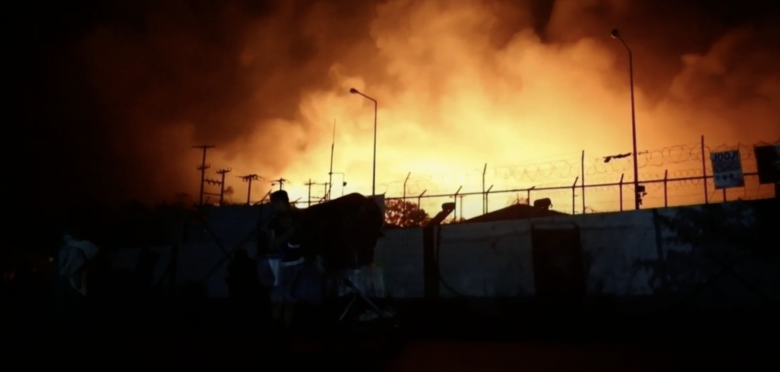Imagen de ¡¡¡Arde Moria, que ardan las políticas migratorias de la UE!!!