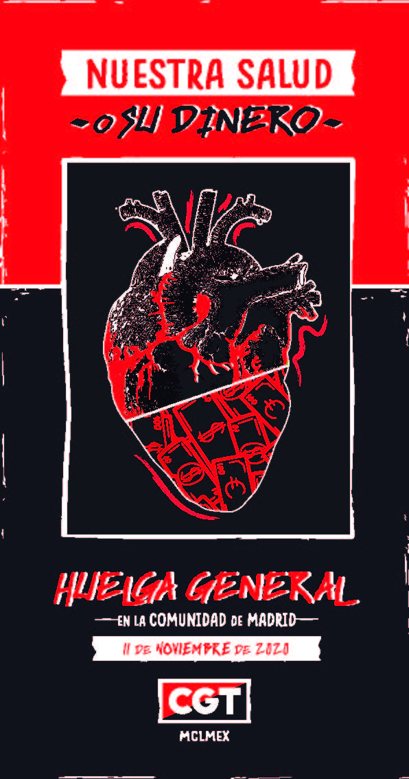 Imagen de CGT modifica la fecha de Huelga General en Madrid para el próximo 11 de noviembre tras sumar más apoyos de organizaciones y colectivos de la sociedad