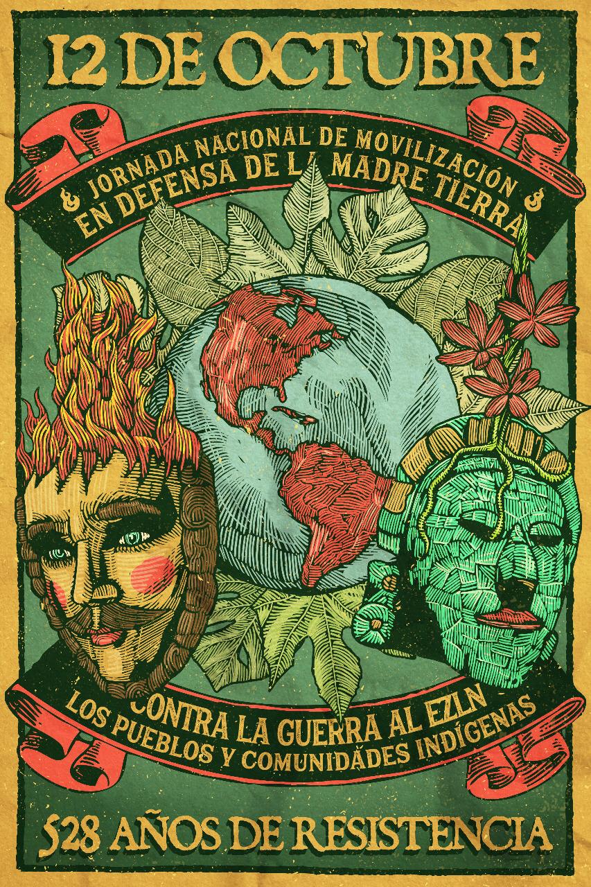 Imagen de Jornada Nacional de movilización en defensa de la madre tierra. 12 de octubre