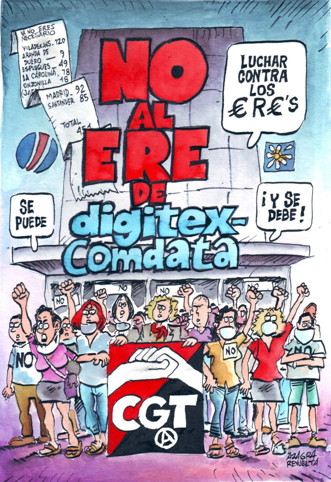 Imagen de Despido colectivo de Digitex Informática ¡Que no te engañen!