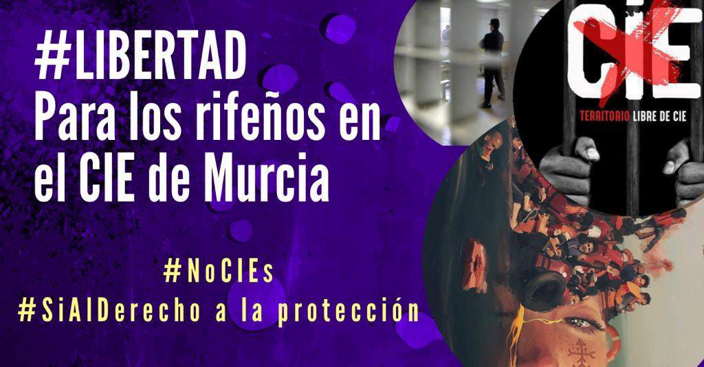 Imagen de Libertad y derecho al asilo para los rifeños retenidos en Murcia