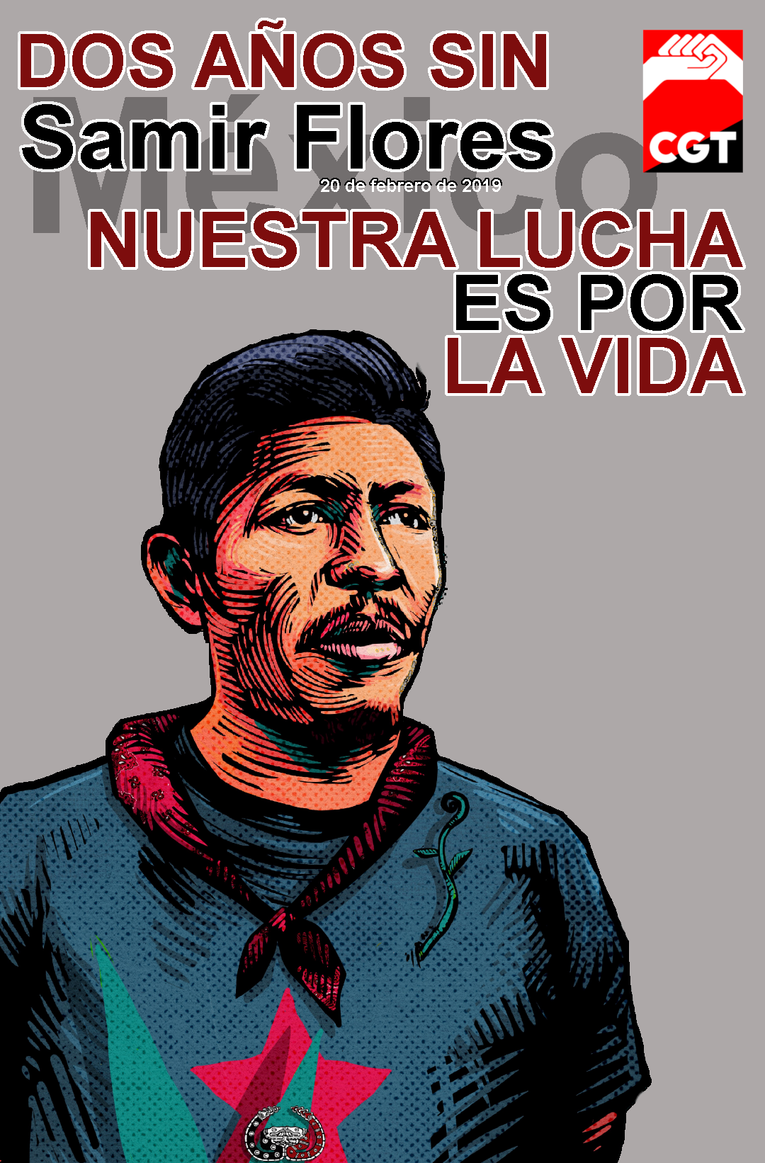 Imagen de Justicia para Samir Flores Soberanes, no al Plan Integral de Morelos