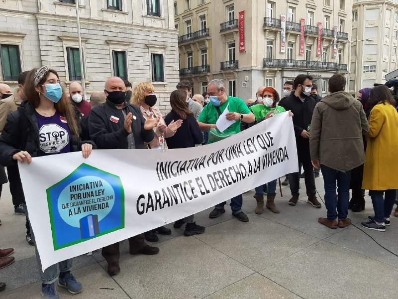 Imagen de CGT participa, junto con otros colectivos sociales y organizaciones sindicales, en el impulso de una ley que garantice el derecho a una vivienda digna