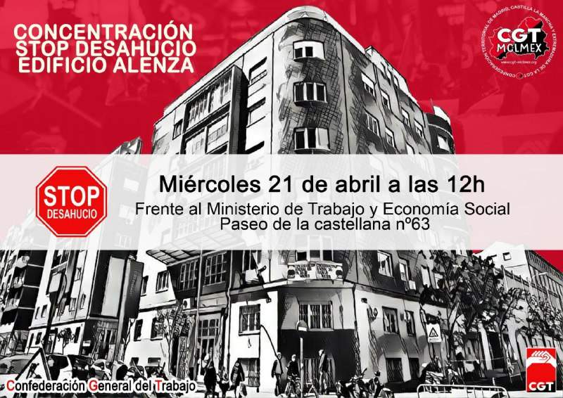 Imagen de Unidas Podemos continúa adelante con el intento de desahuciar a los trabajadores y trabajadoras de la sede madrileña de CGT