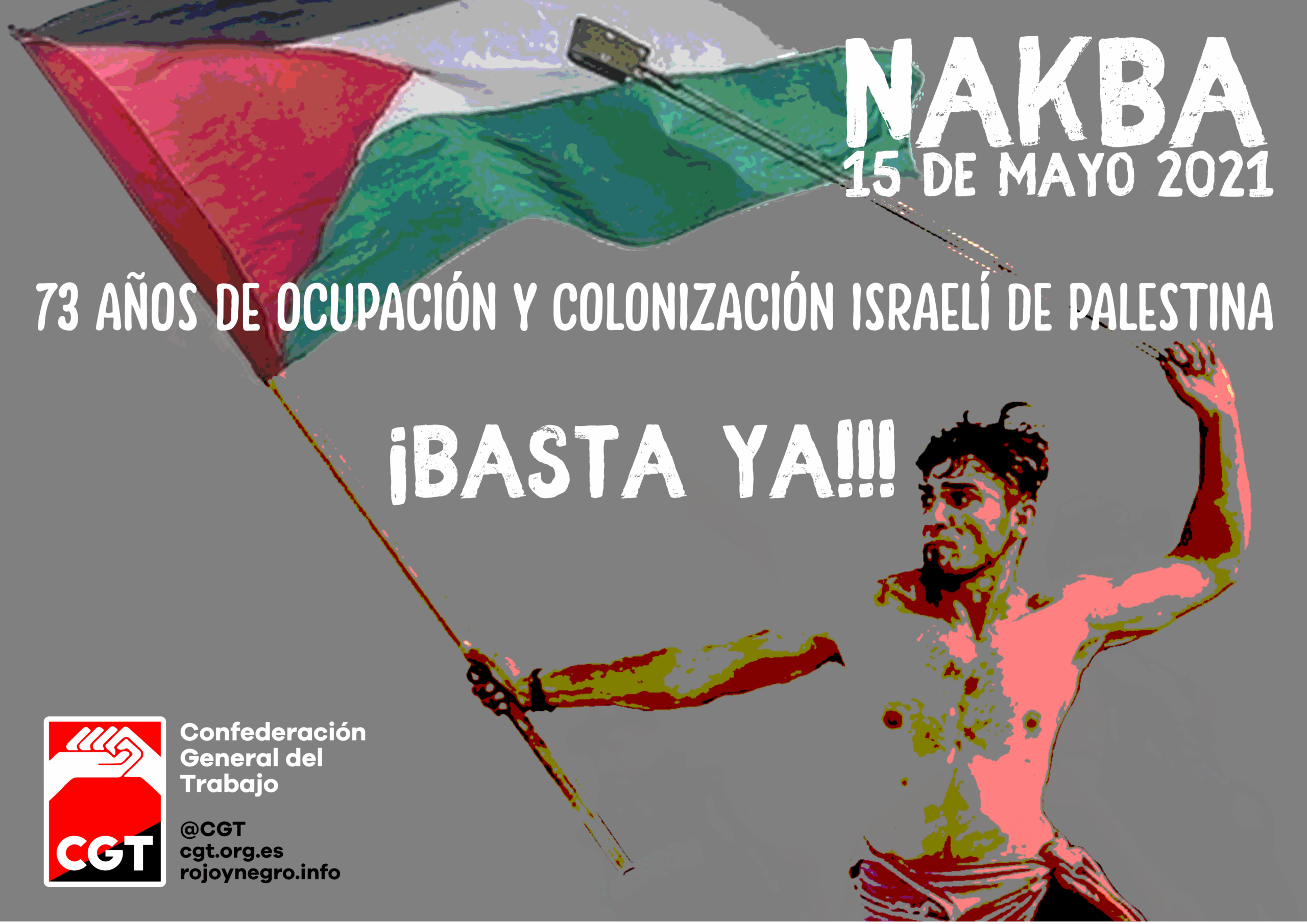 Imagen de Nakba 2021, contra el apartheid israelí