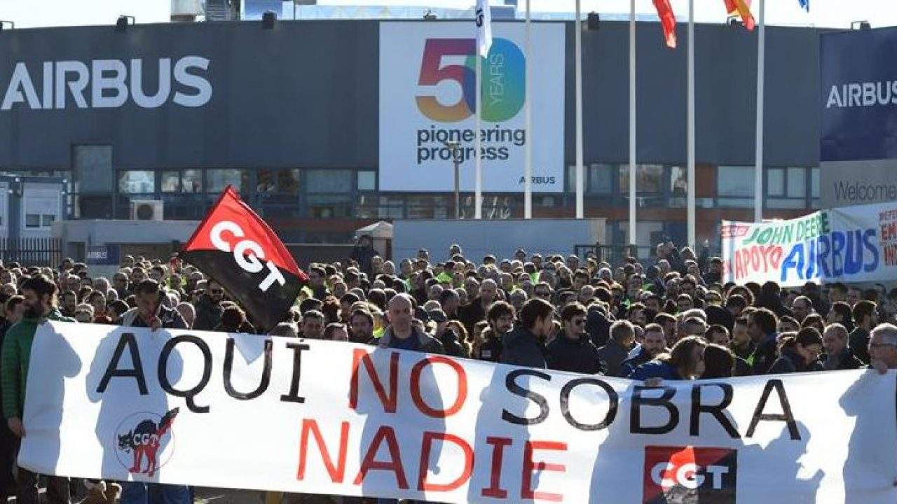 Imagen de Comunicado de CGT – FESIM al Gobierno Central sobre la situación de la planta de Airbus Puerto Real