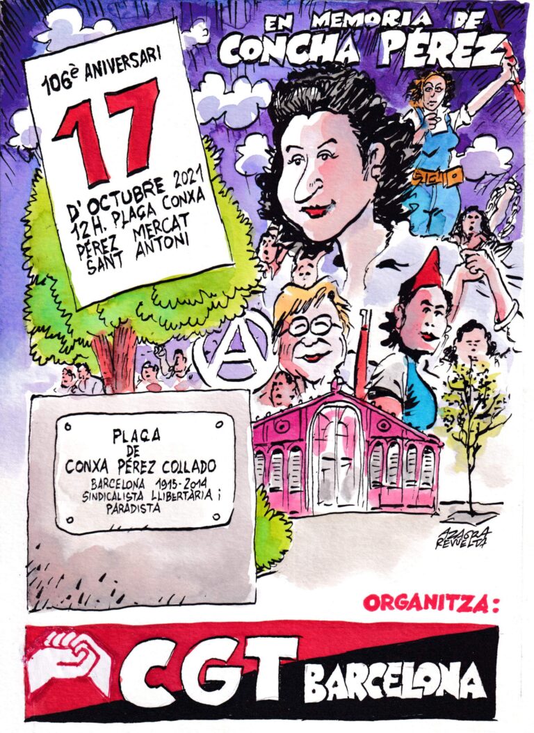 Acto en recuerdo de Concha Pérez Collado