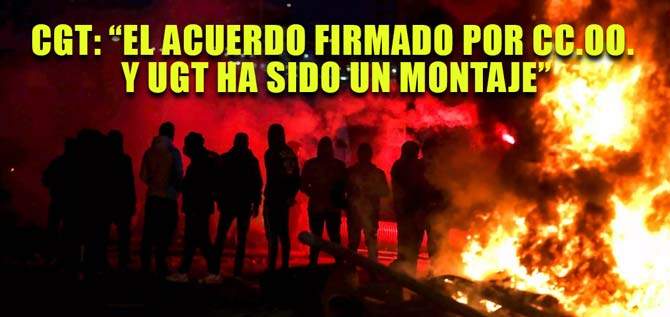 Imagen de CGT asegura que la votación sobre el acuerdo alcanzado por CC.OO. y UGT para el convenio del metal en Cádiz ha sido un montaje