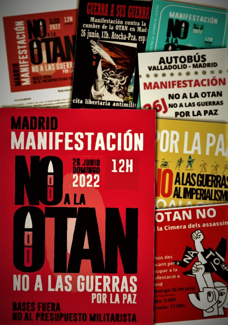 Éxodo contra la OTAN