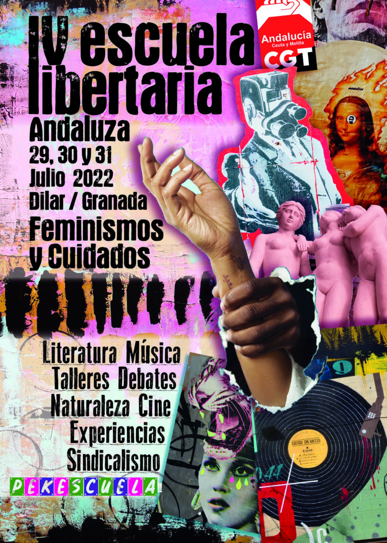 Cartel Escuela Libertaria Dilar 2022