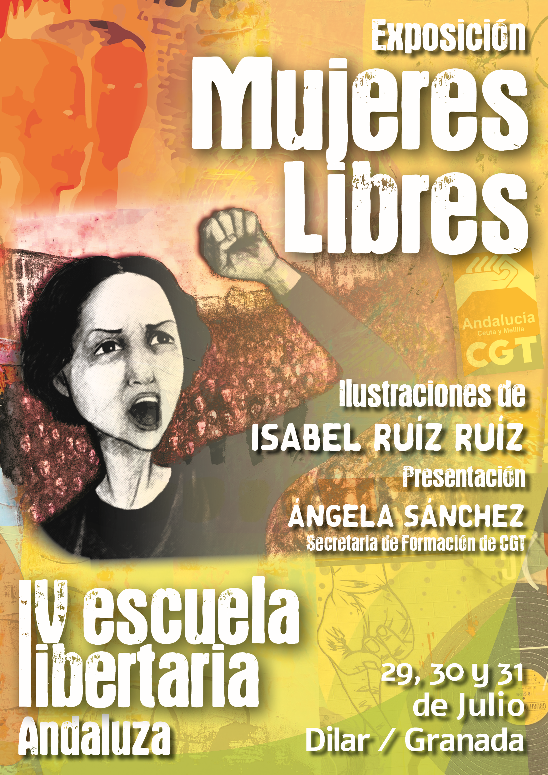 Imagen de IV Escuela Libertaria Andaluza: 80 años de la asociación «Mujeres Libres» en una exposición de Isabel Ruíz Ruíz
