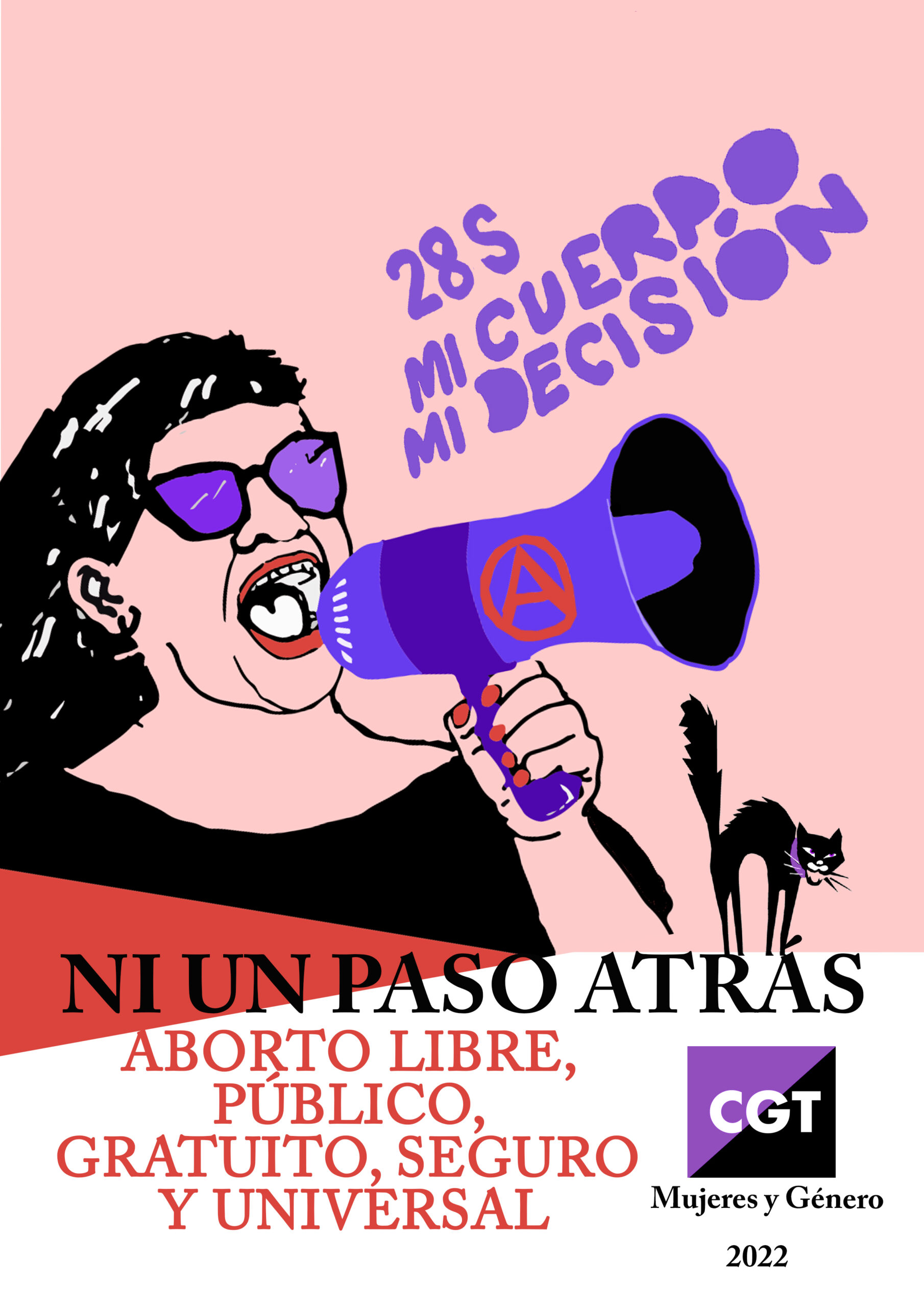 Imagen de CGT vuelve a defender el aborto libre, público, gratuito, seguro y universal  como un derecho fundamental de las mujeres a decidir sobre su propio cuerpo