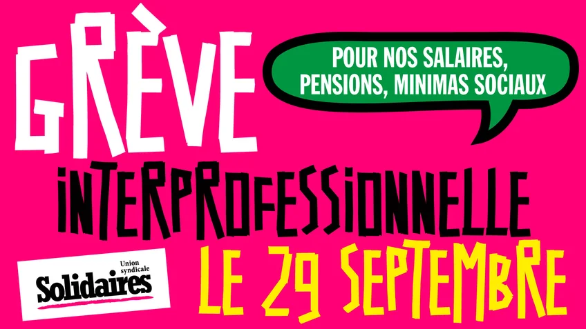 Imagen de CGT participará en París en la movilización por unos salarios dignos convocada por ‘Union Syndicale Solidaires’