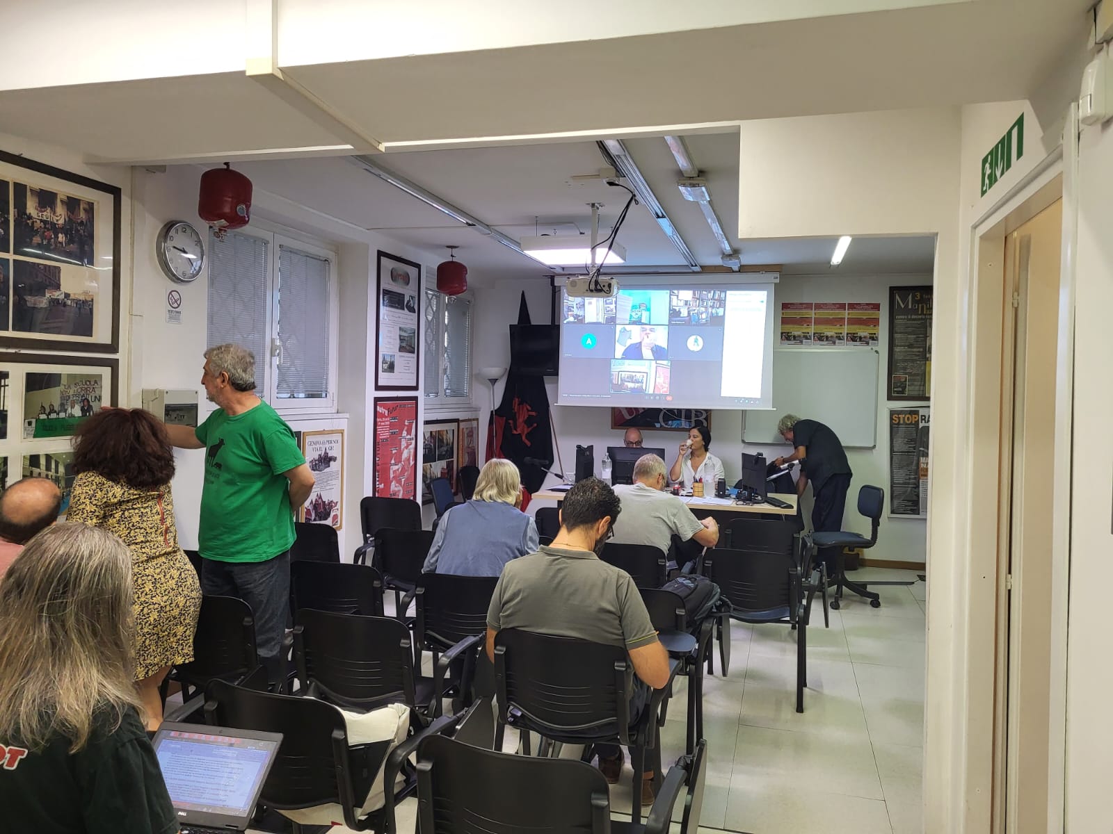 Imagen de Encuentro internacional de sindicatos alternativos en Roma