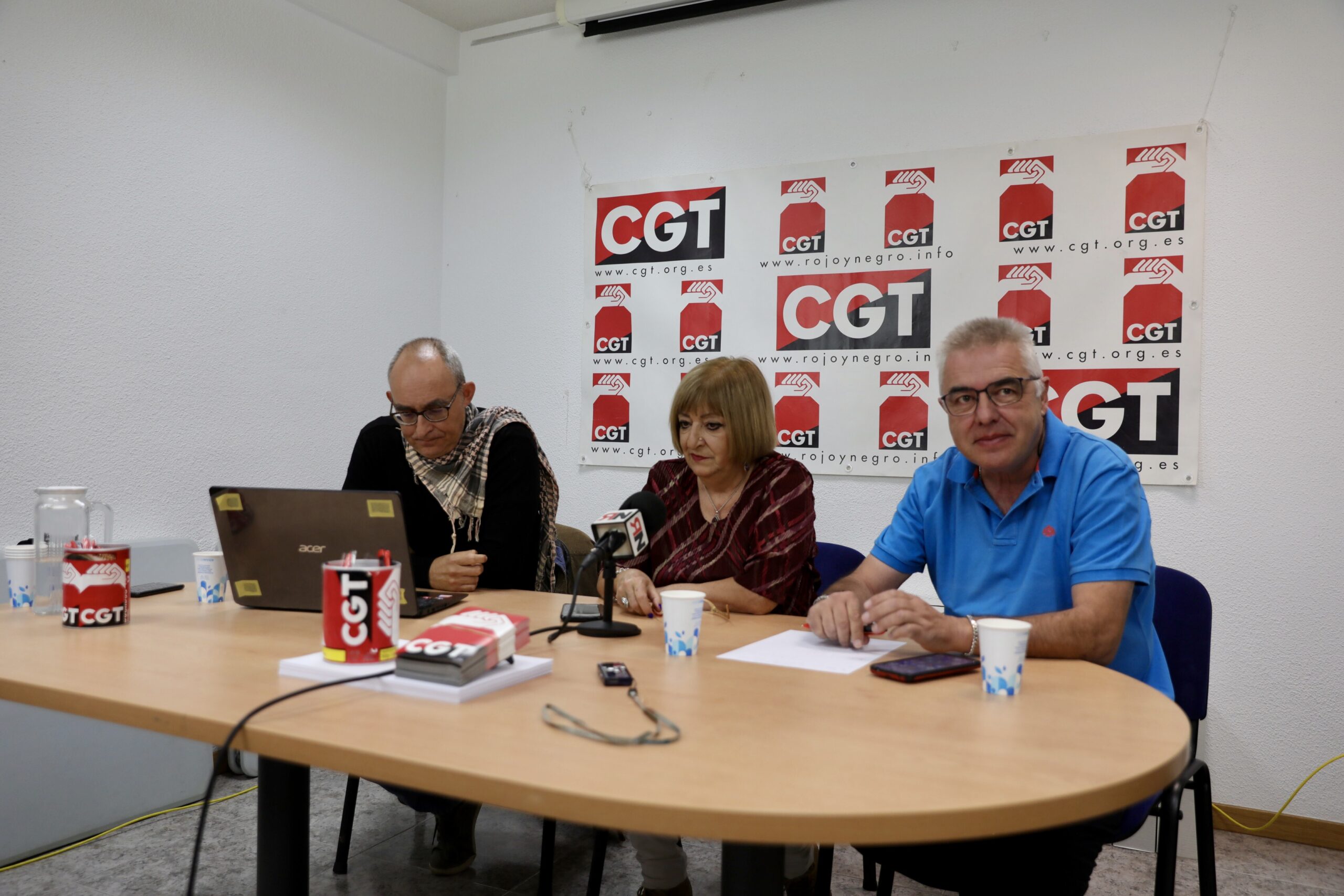 Imagen de CGT denuncia que la atención presencia en el INSS, como muchos servicios públicos, está desapareciendo y llama a la movilización en defensa de lo público el 15-O