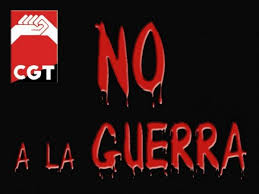 Imagen de CGT muestra su rechazo a los PGE por el  importante aumento económico para armamento y defensa en plena crisis socioeconómica