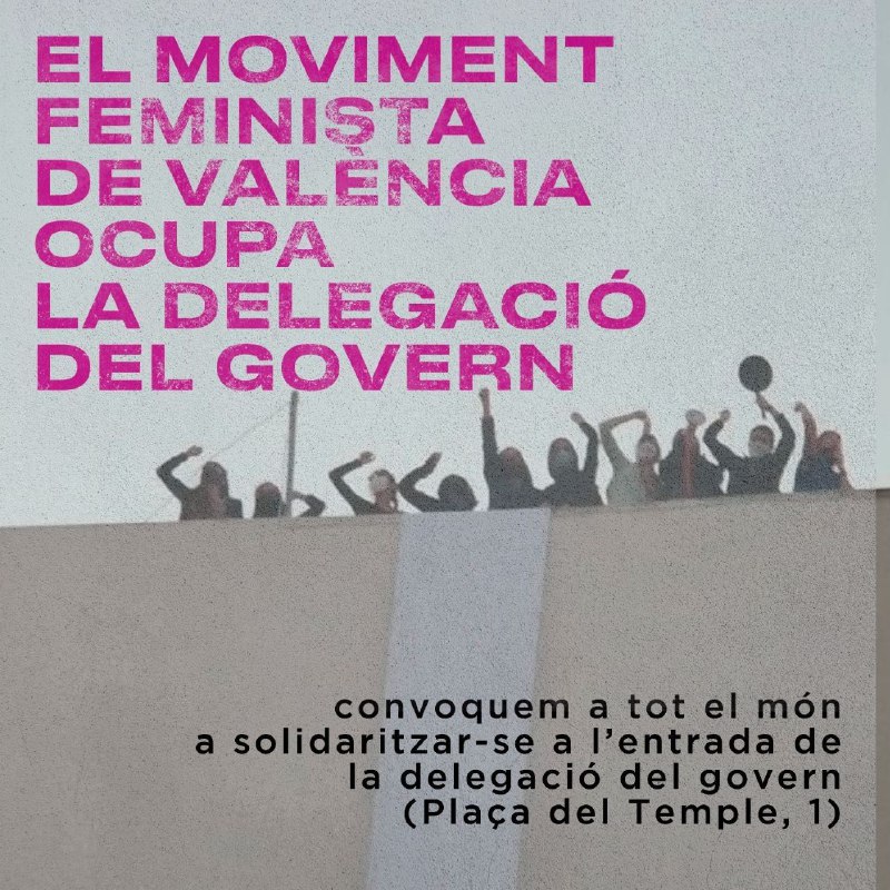 Imagen de CGT muestra su apoyo a las compañeras del Movimiento Feminista de València represaliadas por participar en la Huelga General del 8M de 2019