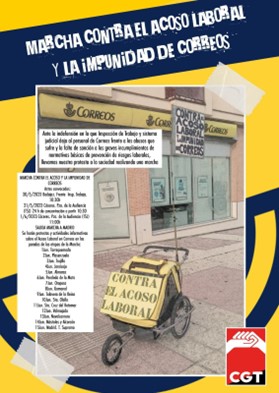 Imagen de Marcha contra la impunidad y el acoso en Correos