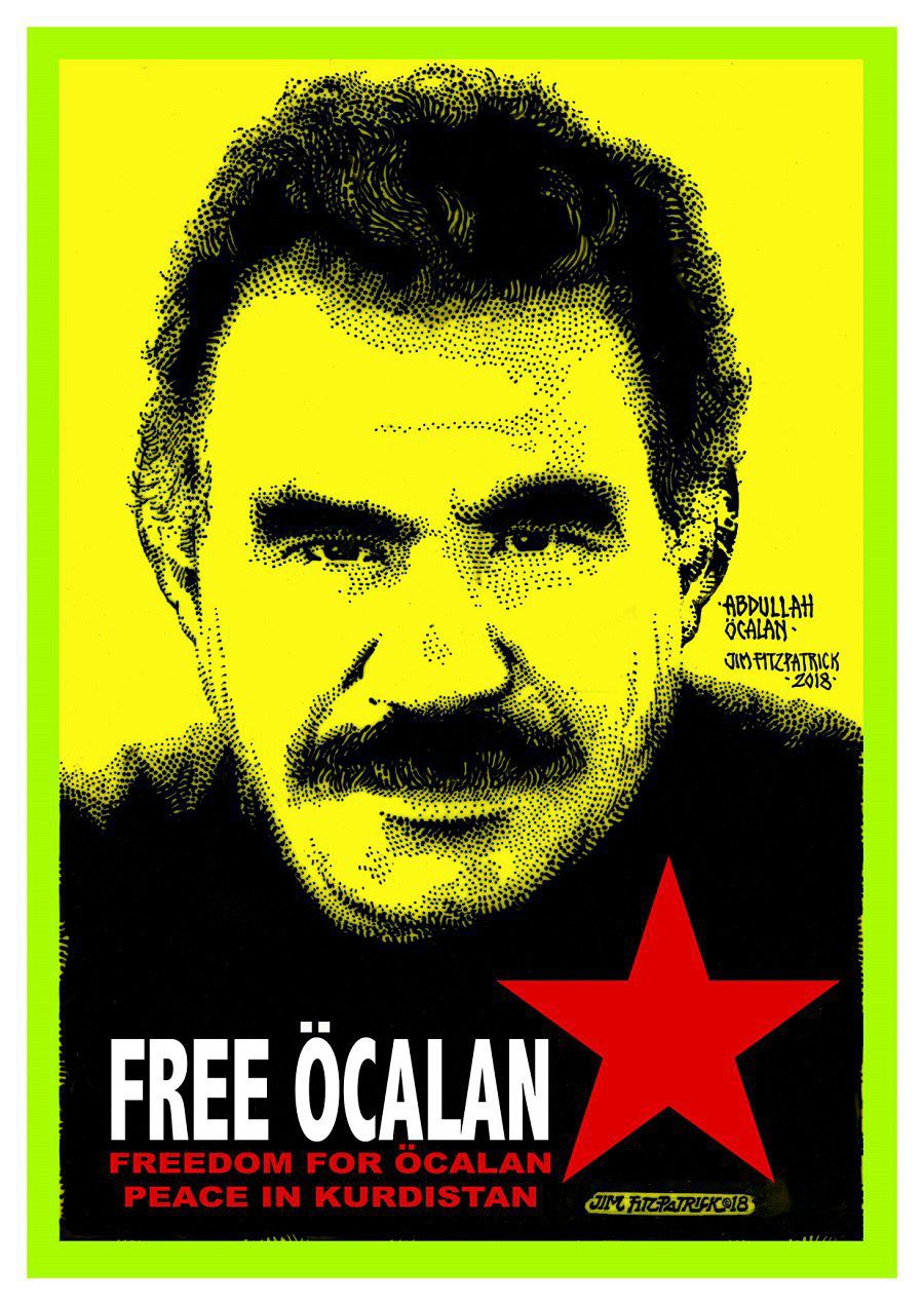 Imagen de CGT se une al llamado internacional de sindicatos por la situación penitenciaria del preso político kurdo Abdullah Ocalan.