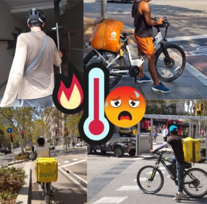 Imagen de CGT Riders inicia un proceso sancionador contra Stuart Logística por las condiciones en la pasada ola de calor.