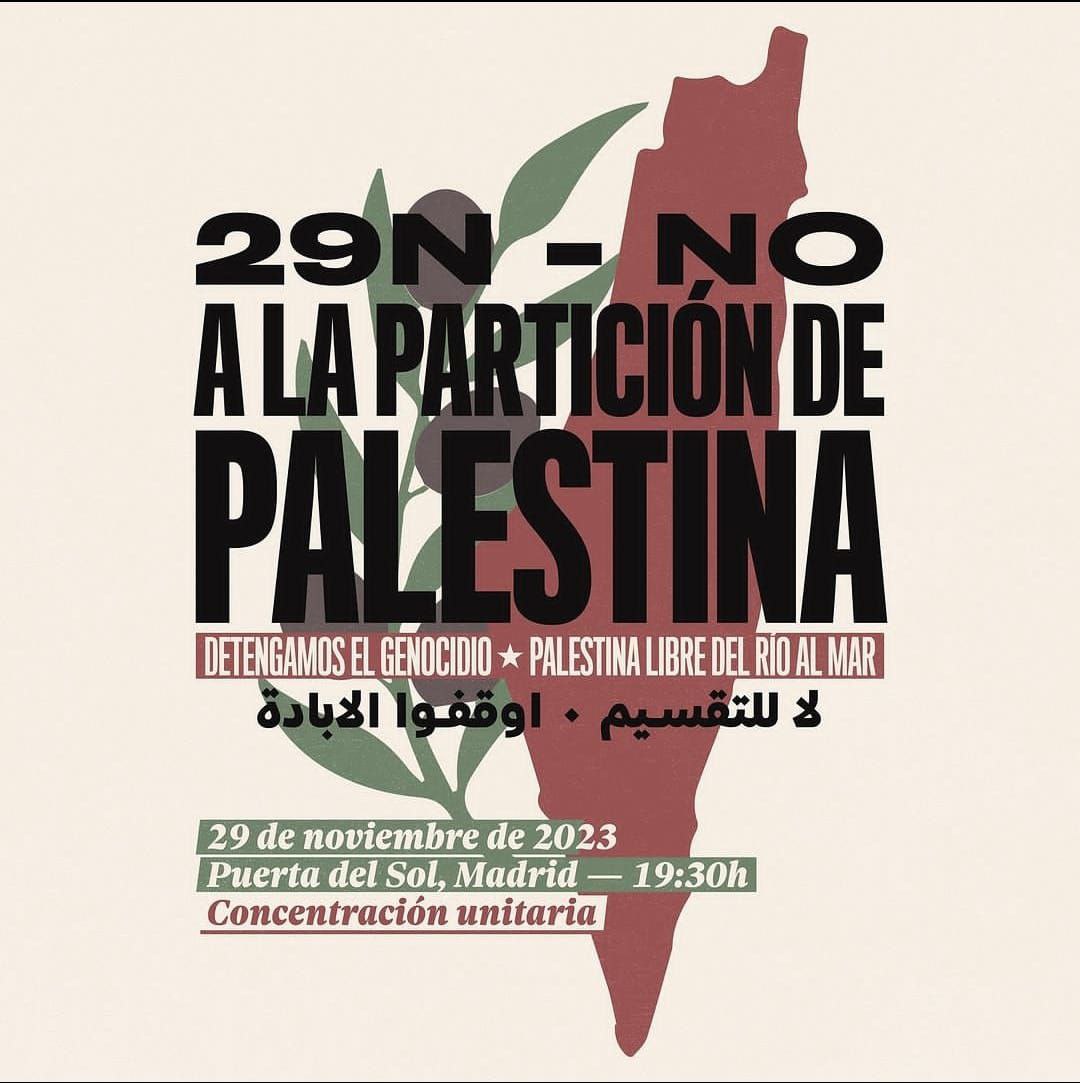 Imagen de 29N. 76 años del Día de la Partición en Palestina