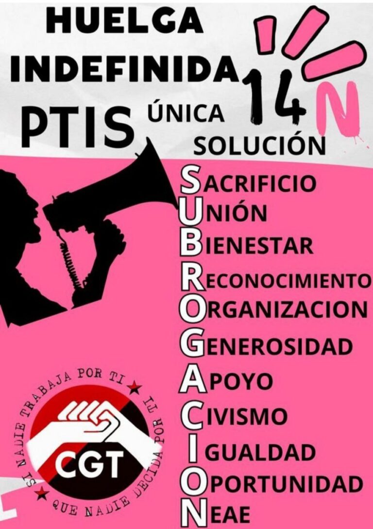 Técnicxs de integración social de Andalucía llamados a la huelga indefinida