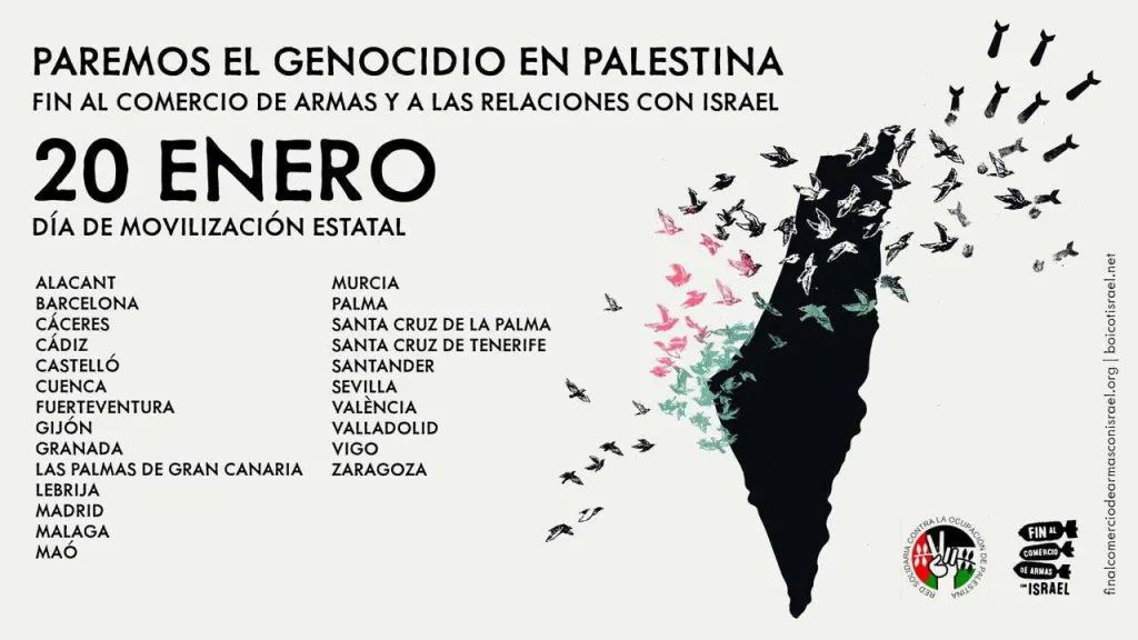Imagen de 20 y 27 de enero: Un grito unitario por Palestina