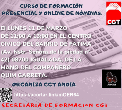 Imagen de Curso: Nóminas