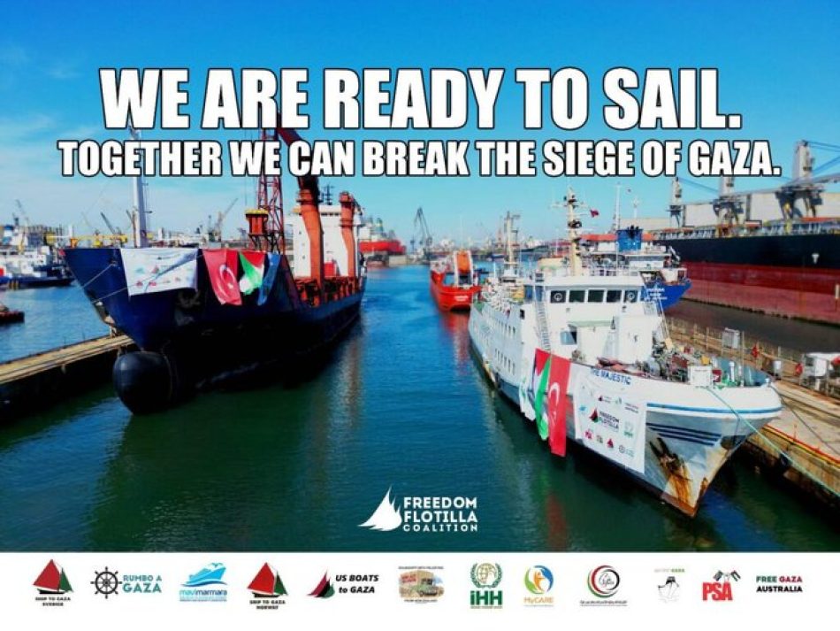 Imagen de La Flotilla de la Libertad vuelve a Gaza