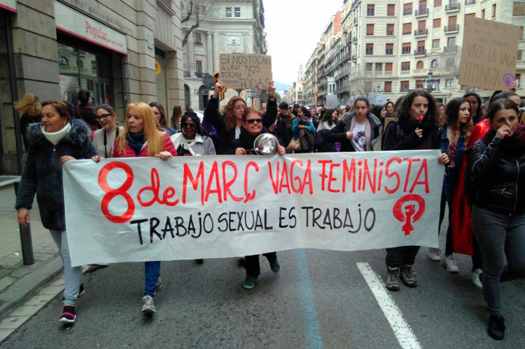 Imagen de CGT ante la votación de la PLO sobre la prostitución.