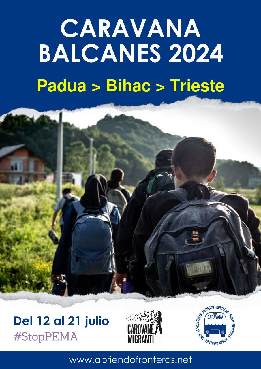 Imagen de CGT informa sobre la próxima ruta de la caravana ‘Abriendo Fronteras’.