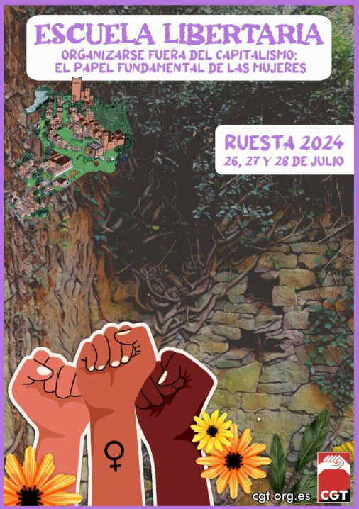 Imagen de CGT organiza una nueva edición de la Escuela Libertaria de Ruesta del 26 al 28 de julio.