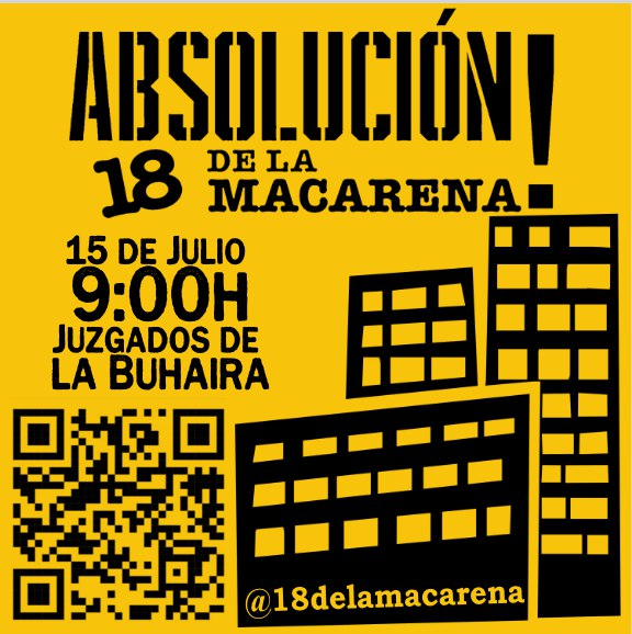 Imagen de Los 18 de la Macarena: el camino hacia la criminalización del movimiento social por la vivienda en Sevilla.