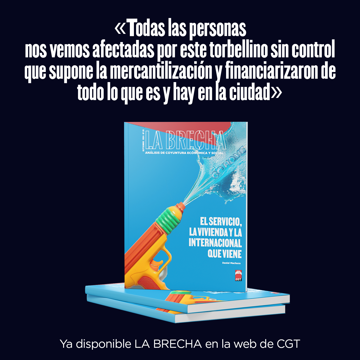 Imagen de ‘La Brecha’ analiza la situación de la vivienda con un monográfico elaborado por Daniel Machuca, del Sindicato de Inquilinxs de Málaga.