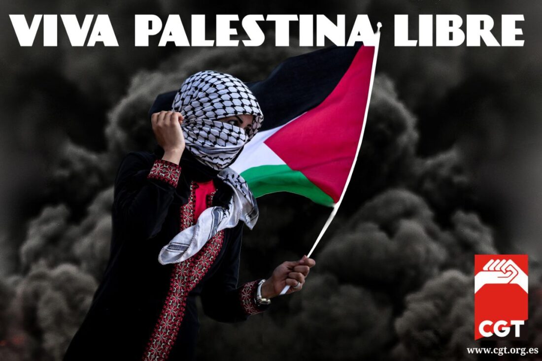 Imagen de Listado de adhesiones a la Huelga por Palestina del próximo 27-S