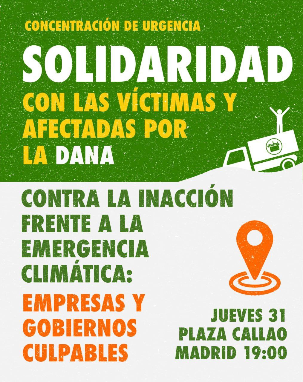 Imagen de CGT llama a una concentración urgente en solidaridad con las personas afectadas por la DANA