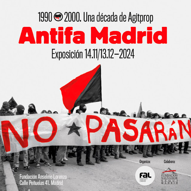 Imagen de El 14 de noviembre inauguración de la exposición ‘Antifa Madrid, 1990-2000: una década de Agitprop’.